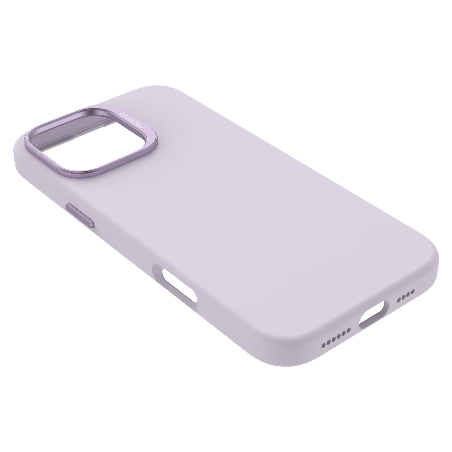 Decoded AntiMicrobial Silicone Backcover iPhone 16 Pro Max Lavender