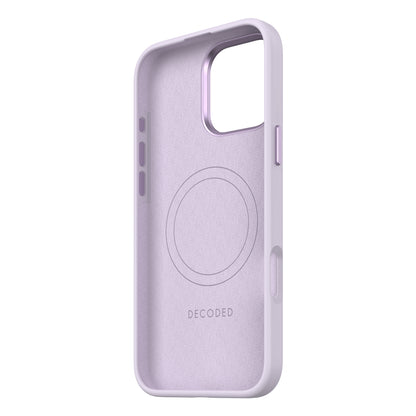 Decoded AntiMicrobial Silicone Backcover iPhone 16 Pro Max Lavender