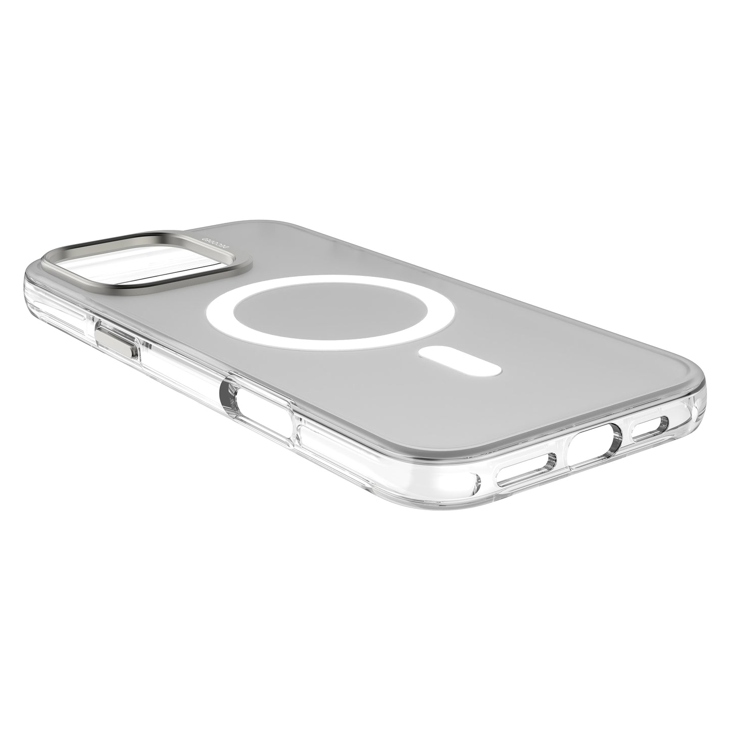 Decoded Recycled Plastic Backcover iPhone 16 Pro Max Transparent White