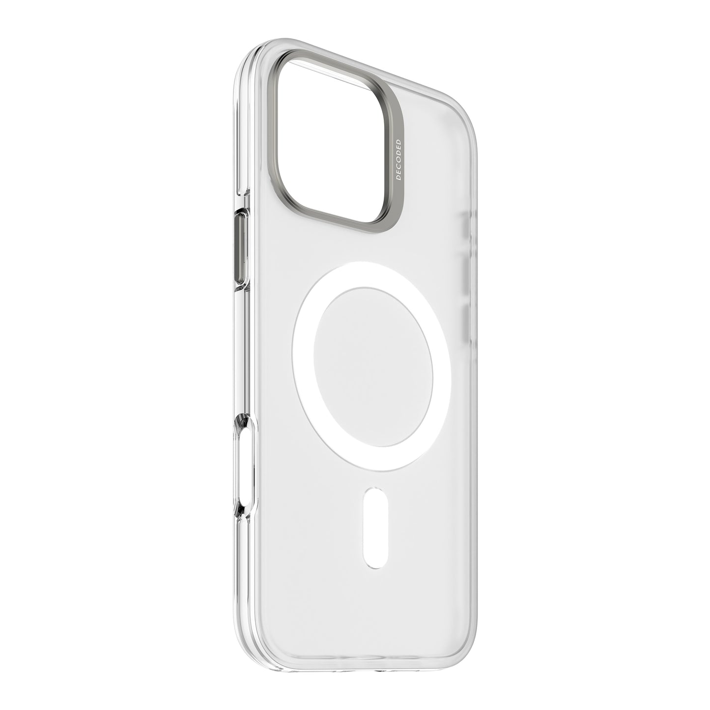 Decoded Recycled Plastic Backcover iPhone 16 Pro Max Transparent White