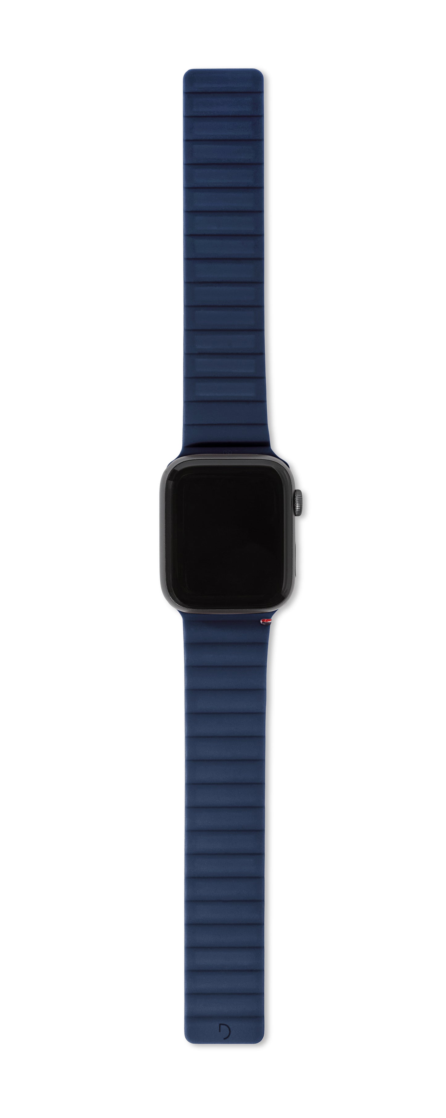 Decoded - Silicone Magnetic Traction Strap | Für Apple Watch 41/40/38mm | Navy Peony