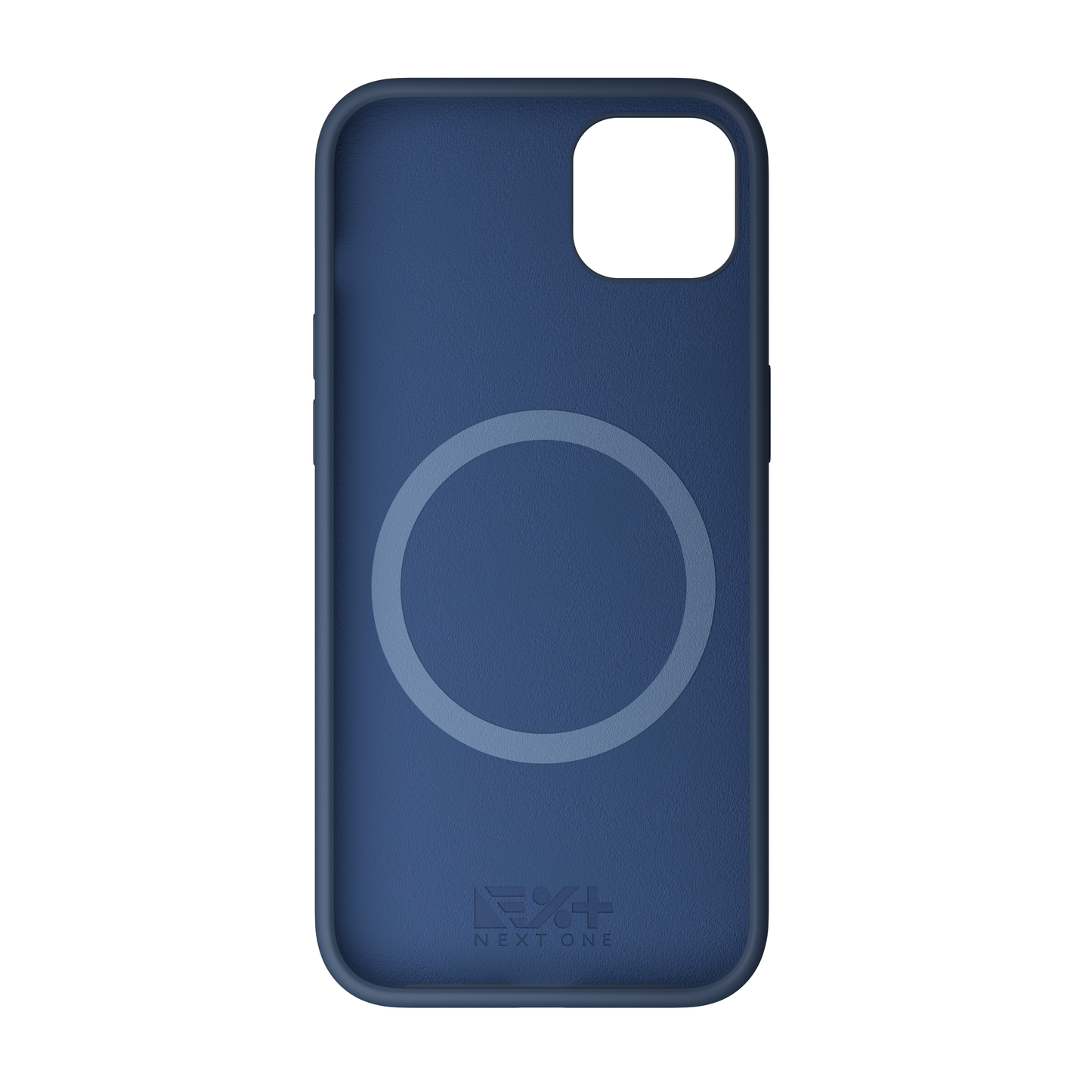 NEXT.ONE Royal Blue Silicone Case for iPhone 15 Plus MagSafe