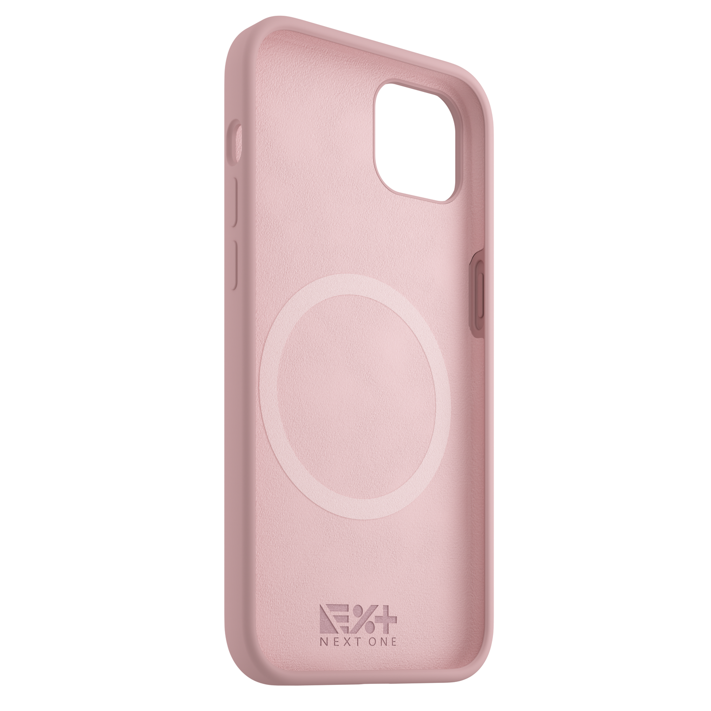 NEXT.ONE Ballet Pink Silicone Case for iPhone 15 Plus MagSafe