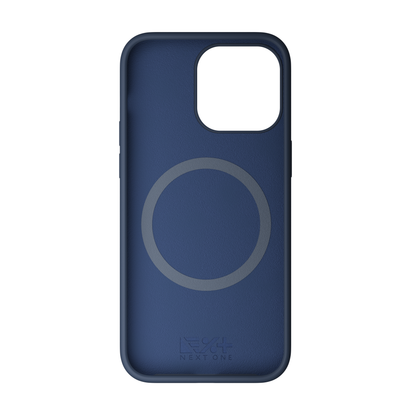 NEXT.ONE Royal Blue Silicone Case for iPhone 15 Pro MagSafe