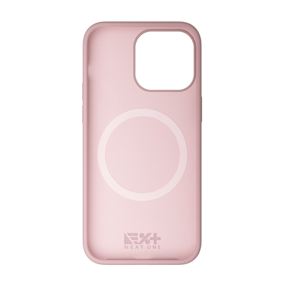 NEXT.ONE Ballet Pink Silicone Case for iPhone 15 Pro MagSafe