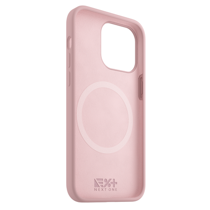 NEXT.ONE Ballet Pink Silicone Case for iPhone 15 Pro MagSafe