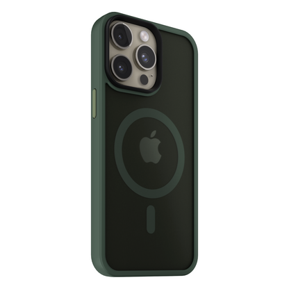 NEXT.ONE Pistachio Mist Shield Case for iPhone 15 Pro MagSafe