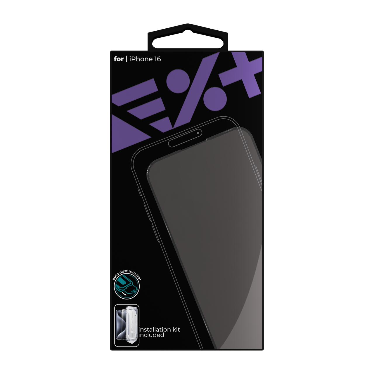 NEXT ONE All-rounder glass screen protector for iPhone 16