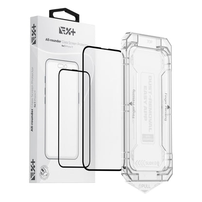 NEXT.ONE All-Rounder Glass Screen Protector mit Anbringhilfe für iPhone 17