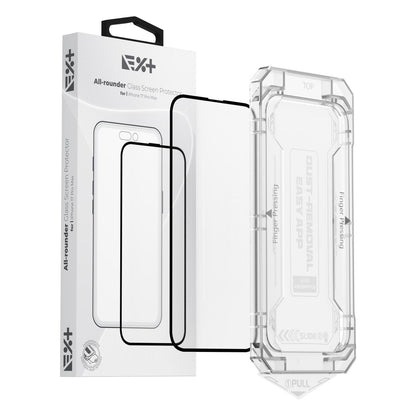 NEXT.ONE All-Rounder Glass Screen Protector mit Anbringhilfe für iPhone 17 Pro Max
