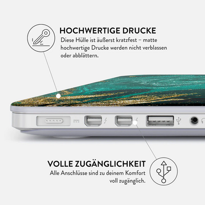 BURGA Emerald Pool Case for MacBook