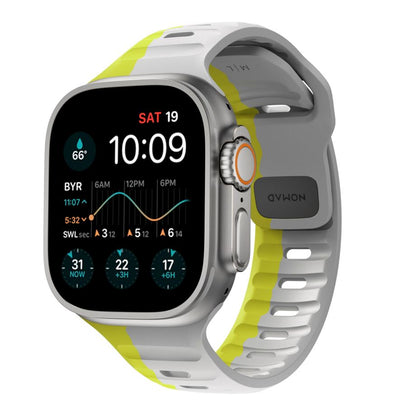 Nomad Sport Band 42/44/45mm bicolor Lunar Gray/High Volta