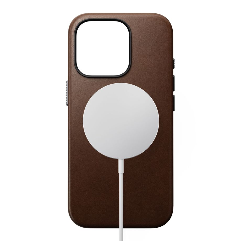 Nomad Traditional Leather Case iPhone Pro 16 Brown