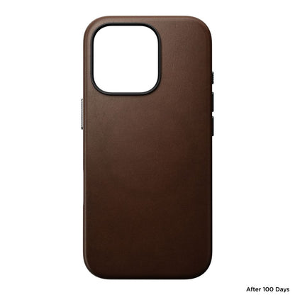 Nomad Traditional Leather Case iPhone Pro 16 Brown