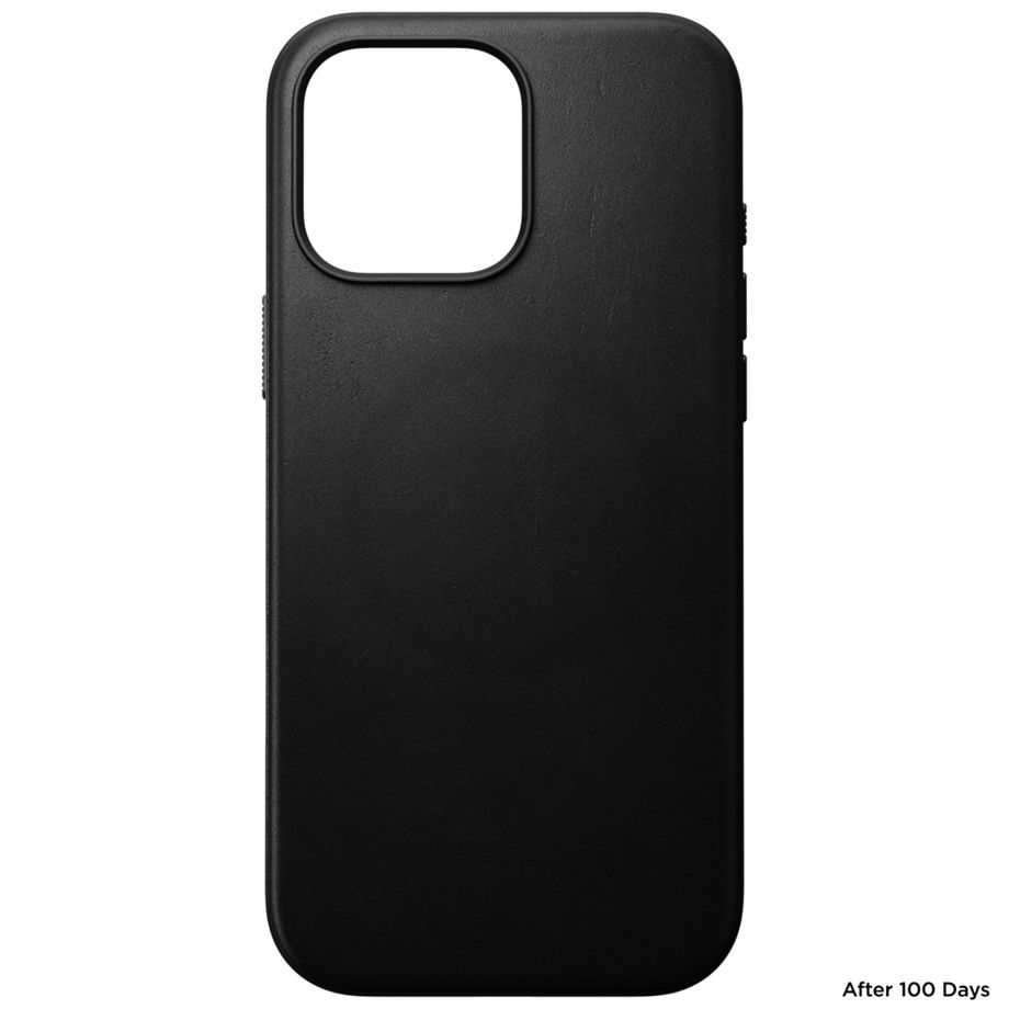 Nomad Modern Leather Case iPhone 16 Pro Max Black