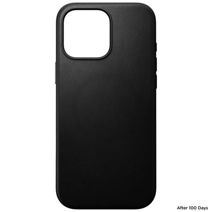 Nomad Modern Leather Case iPhone 16 Pro Max Black