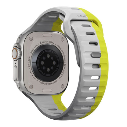 Nomad Sport Band 42/44/45mm bicolor Lunar Gray/High Volta