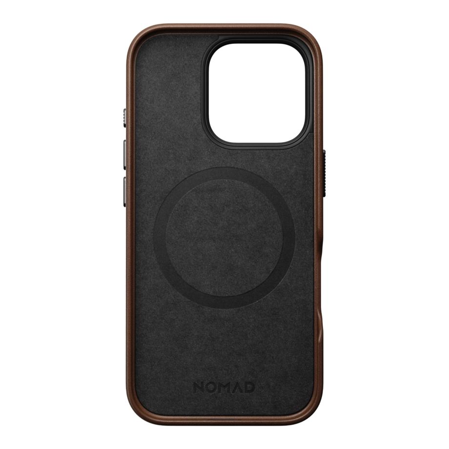 Nomad Traditional Leather Case iPhone Pro 16 Brown