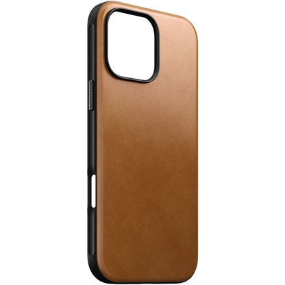 Nomad Modern Leather Case iPhone 16 Pro Max English Tan