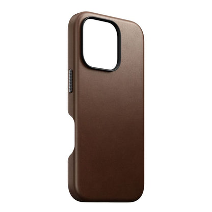 Nomad Traditional Leather Case iPhone Pro 16 Brown