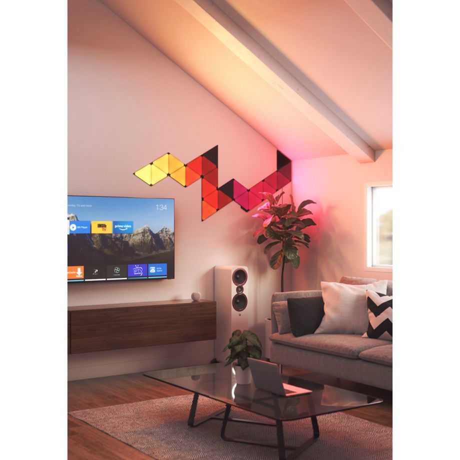 Nanoleaf Shapes Triangles Ultra Black Edition Expansion Pack 3Pk