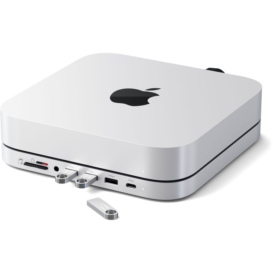 Satechi Stand Hub Mac Mini M1/M2 Studio M1/M2 NVMe SSD Enclosure