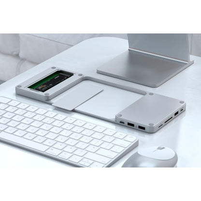 Satechi USB-C Slim Dock for 24" iMac silver