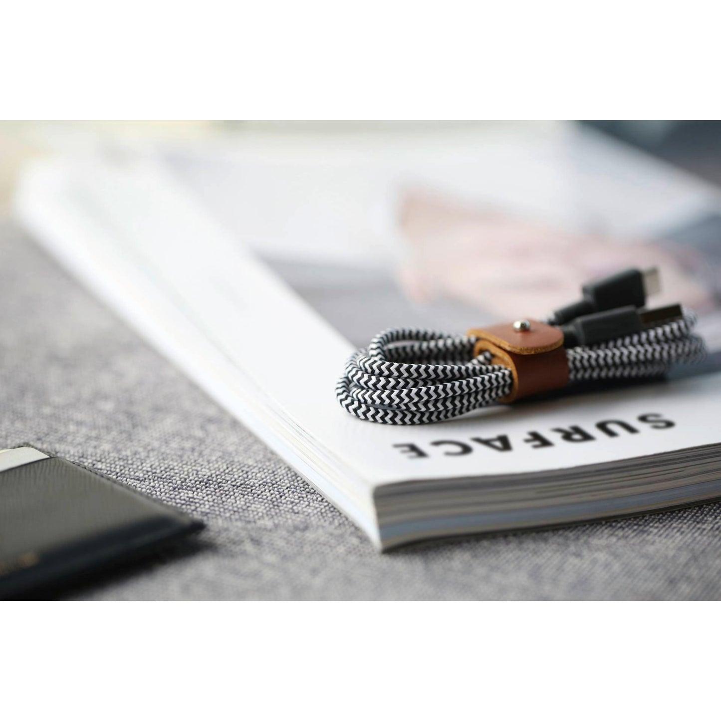 Native Union Belt Cable USB-A to USB-C 1.2m Zebra