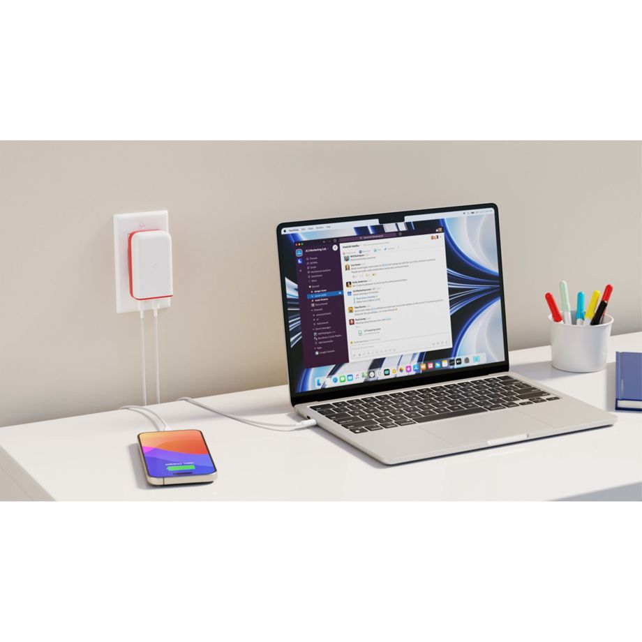 Twelve South PlugBug 50W USB-C Wall Travel Charger with Find My