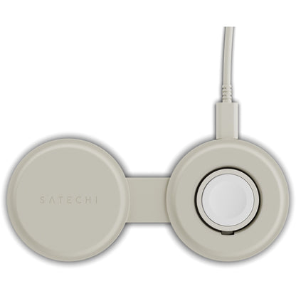 Satechi OntheGo 2-in-1 Wireless Charger Sand