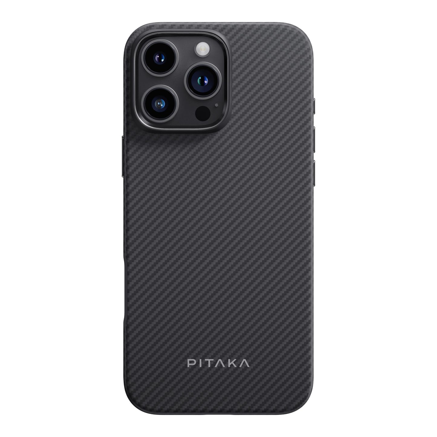 Pitaka MagEZ Case Pro 4 600D for iPhone 16 Pro Black/Grey Twill