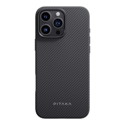 Pitaka MagEZ Case Pro 4 600D for iPhone 16 Pro Black/Grey Twill