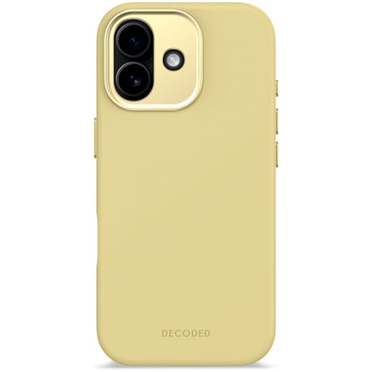 Decoded AntiMicrobial Silicone Backcover iPhone 17 Yuma Yellow