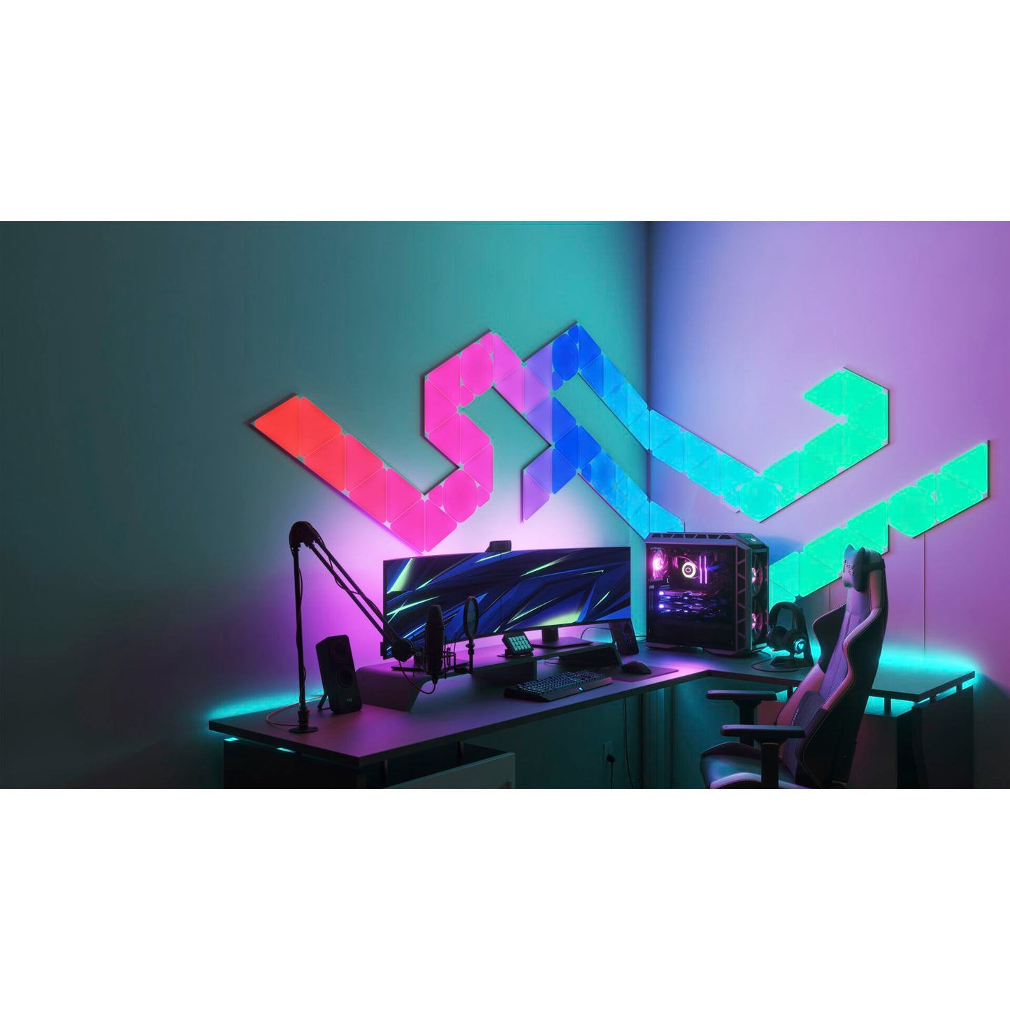 Nanoleaf Shapes Triangles Starter Kit - 15 PK