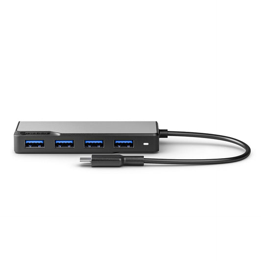 Alogic Fusion Swift USB-C 4-Port Hub Space Gray
