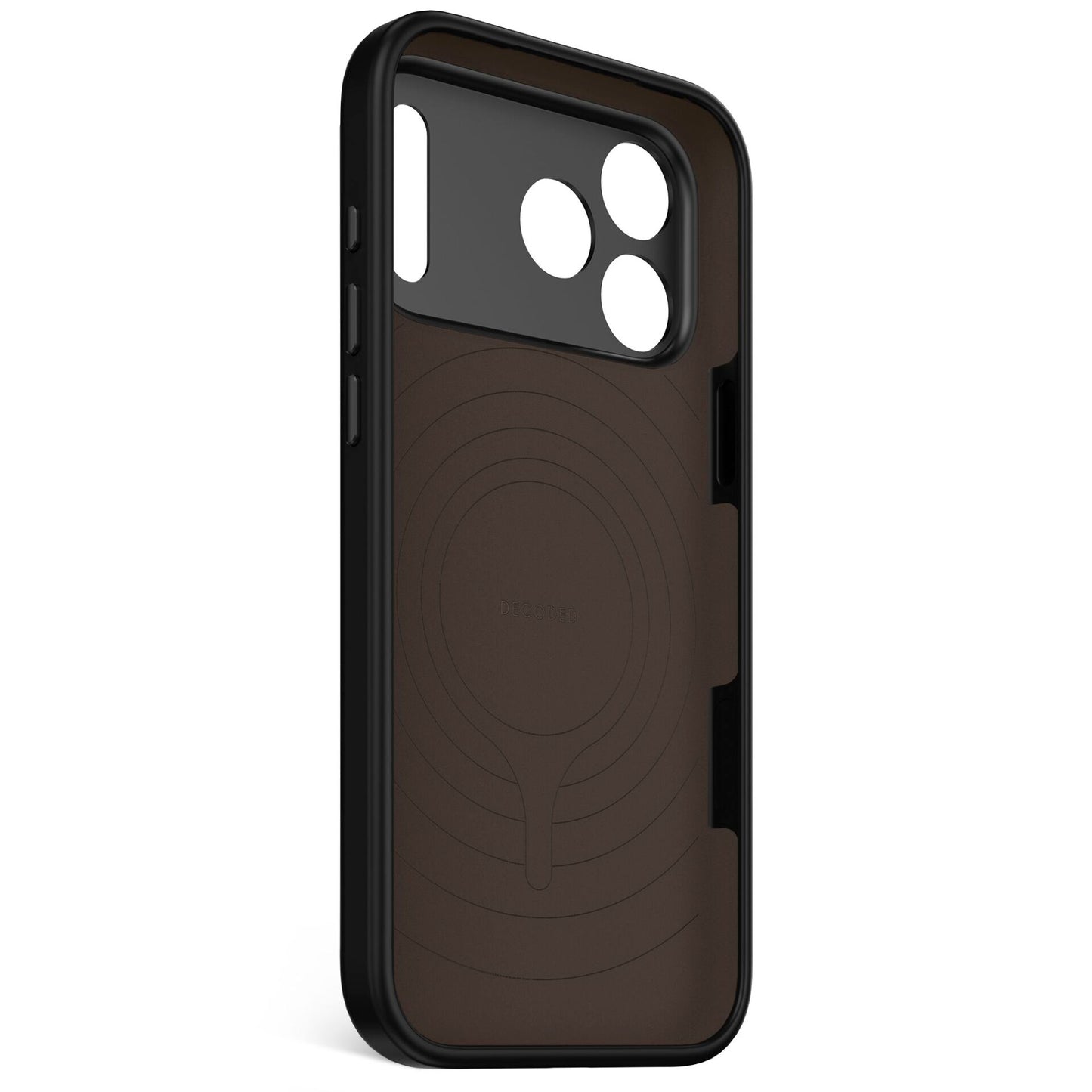 Decoded AntiMicrobial Silicone Backcover iPhone 17 Pro Max Black