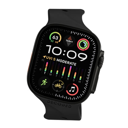 Decoded Silicone Ares Splice Strap 44/46/49mm Black