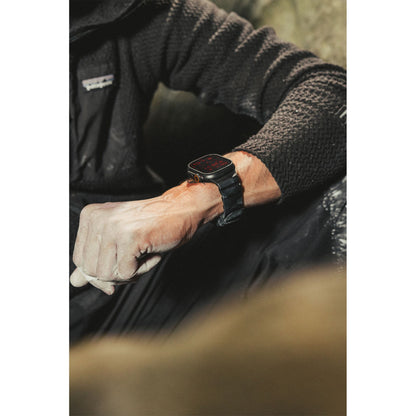 Nomad Rocky Point Band 46/49mm Carbon Black Connector Black