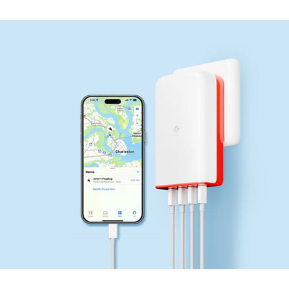 Twelve South PlugBug 120W USB-C Wall Travel Charger with Find My
