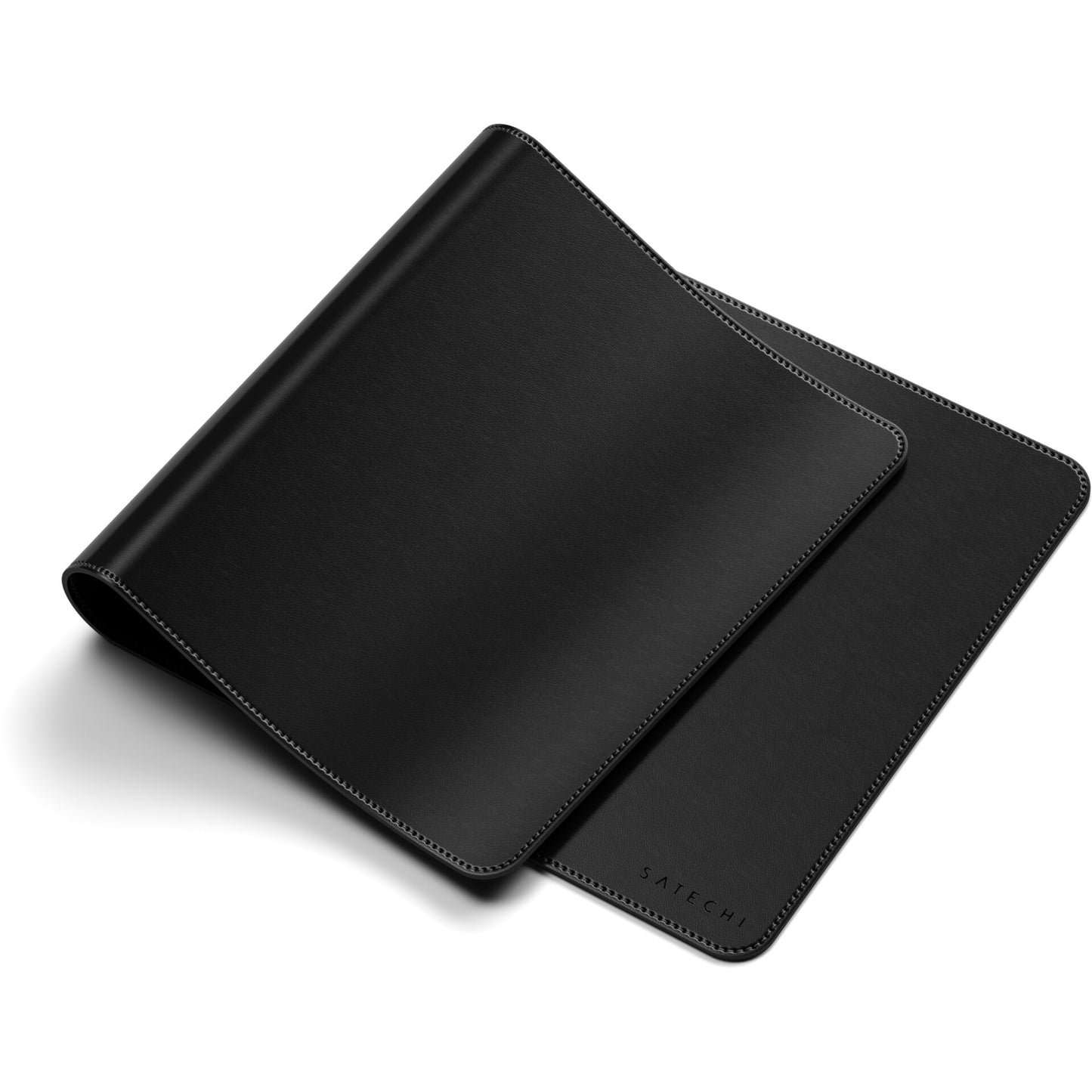 Satechi Vegan-Leather Premium Desk Mat Black