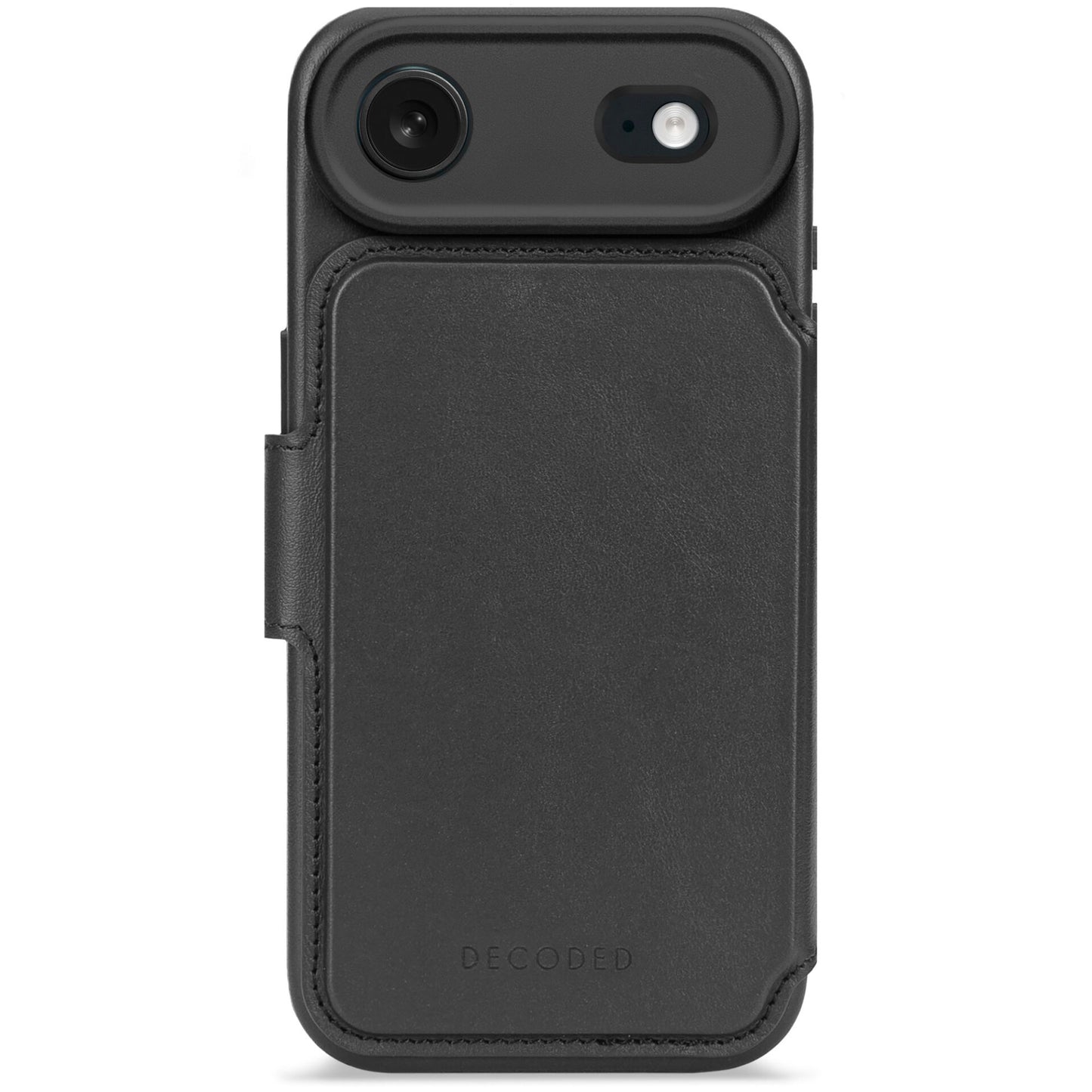 Decoded Leather Detachable Wallet iPhone 17 Air Black