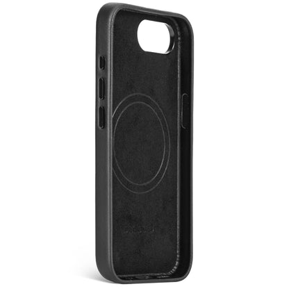 Decoded Leather Backcover iPhone 16e Black