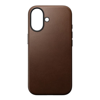 Nomad Modern Leather Case iPhone 17 Brown
