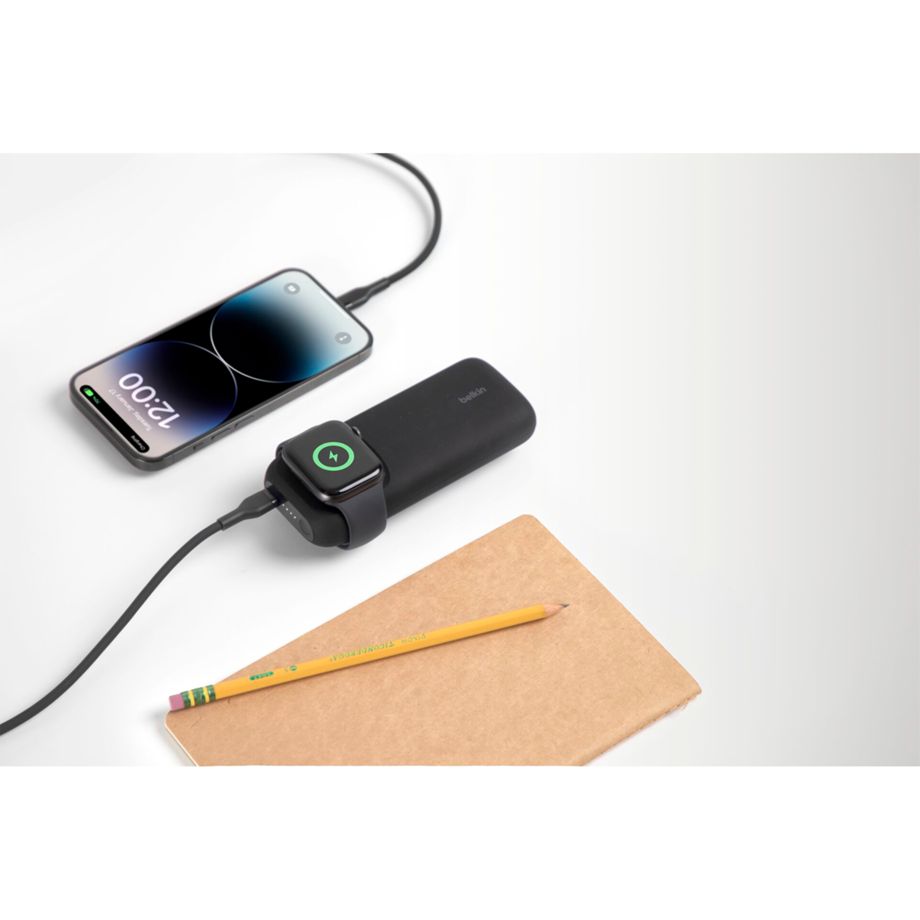 Belkin magnetische Powerbank 10000mAh für Apple Watch mit Fast Charging