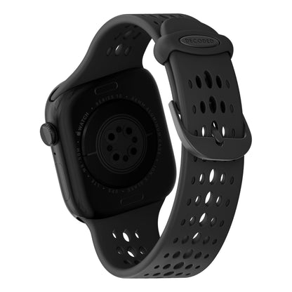 Decoded Silicone Ares O Strap for Apple Watch 40/42mm Black