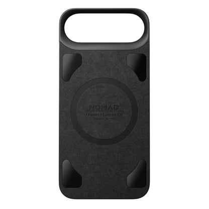 Nomad Magnetic Leather Back MagSafe iPhone 17 Air Black Horween