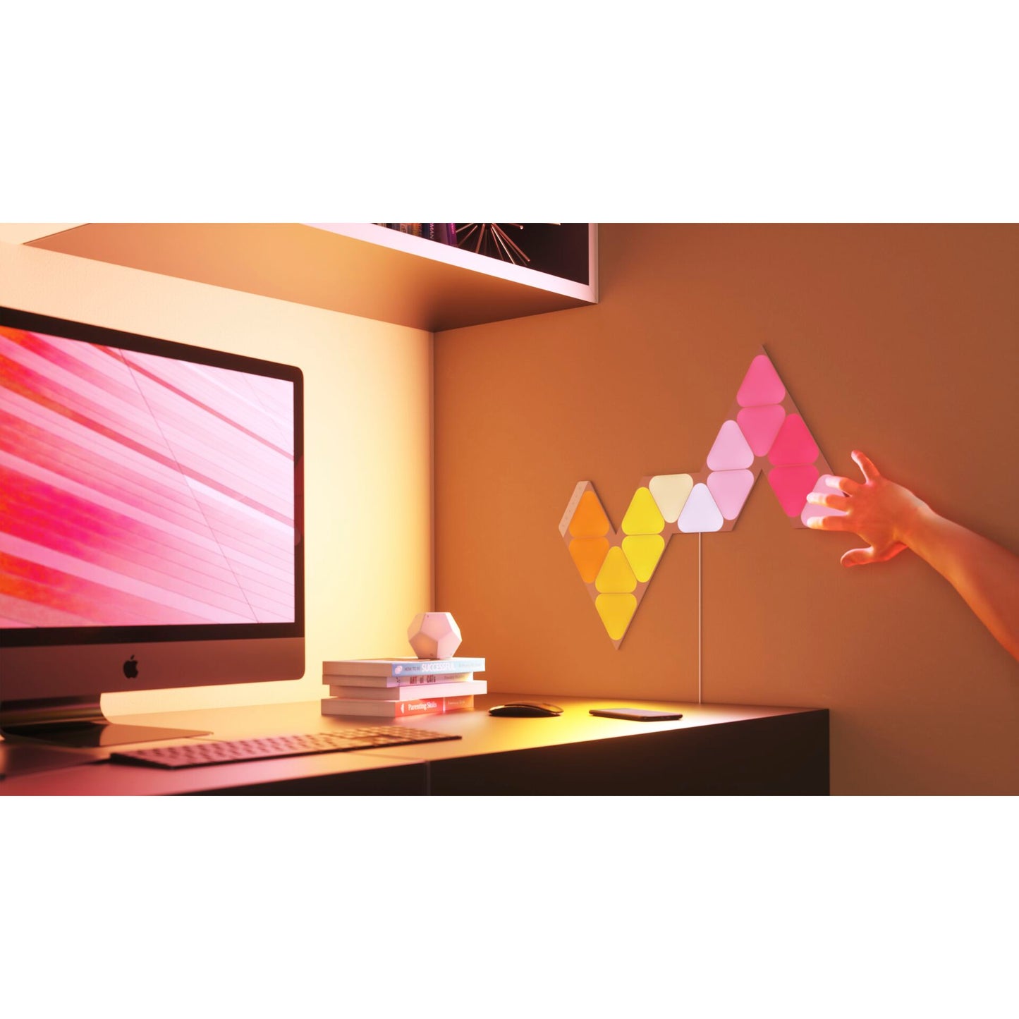 Nanoleaf Shapes Triangles Mini Expansion Pack - 10 PK