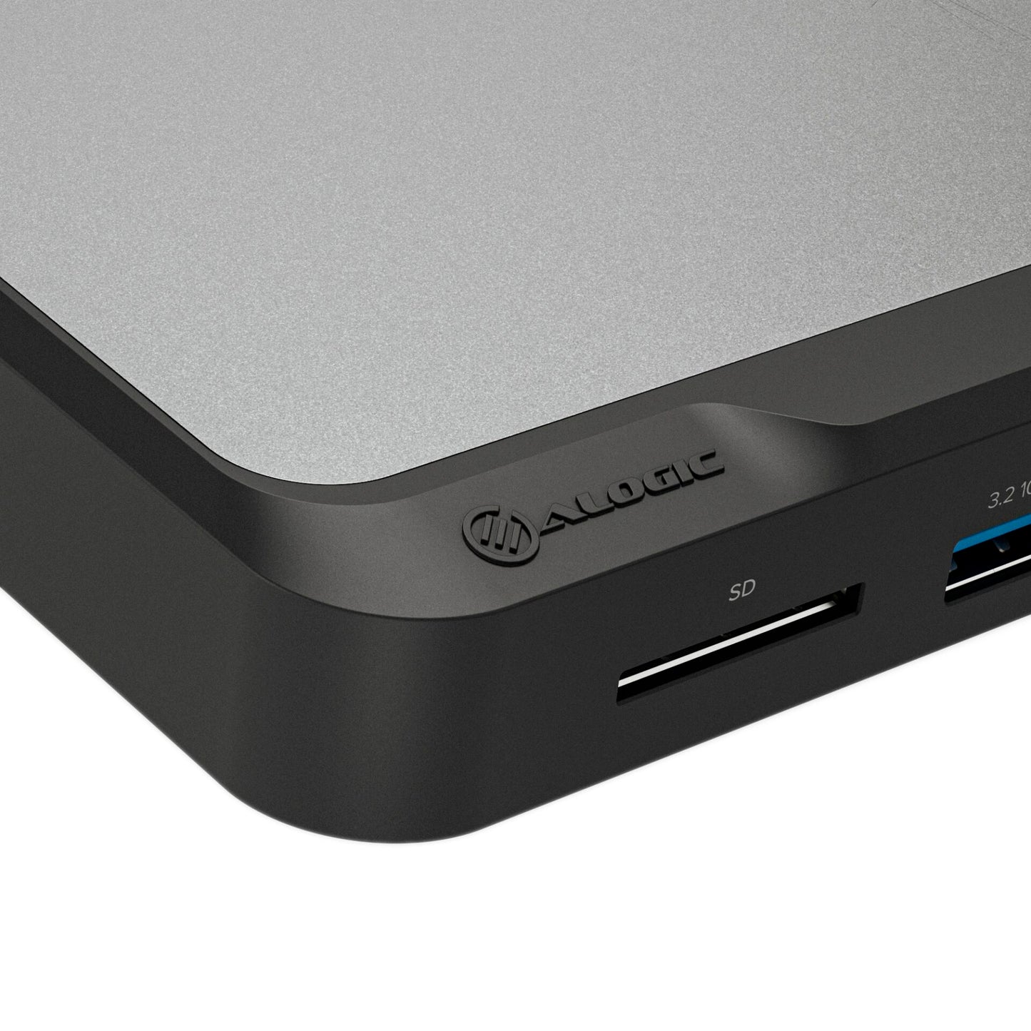 Alogic HDMI Dual 4K Display Docking Station Space Gray