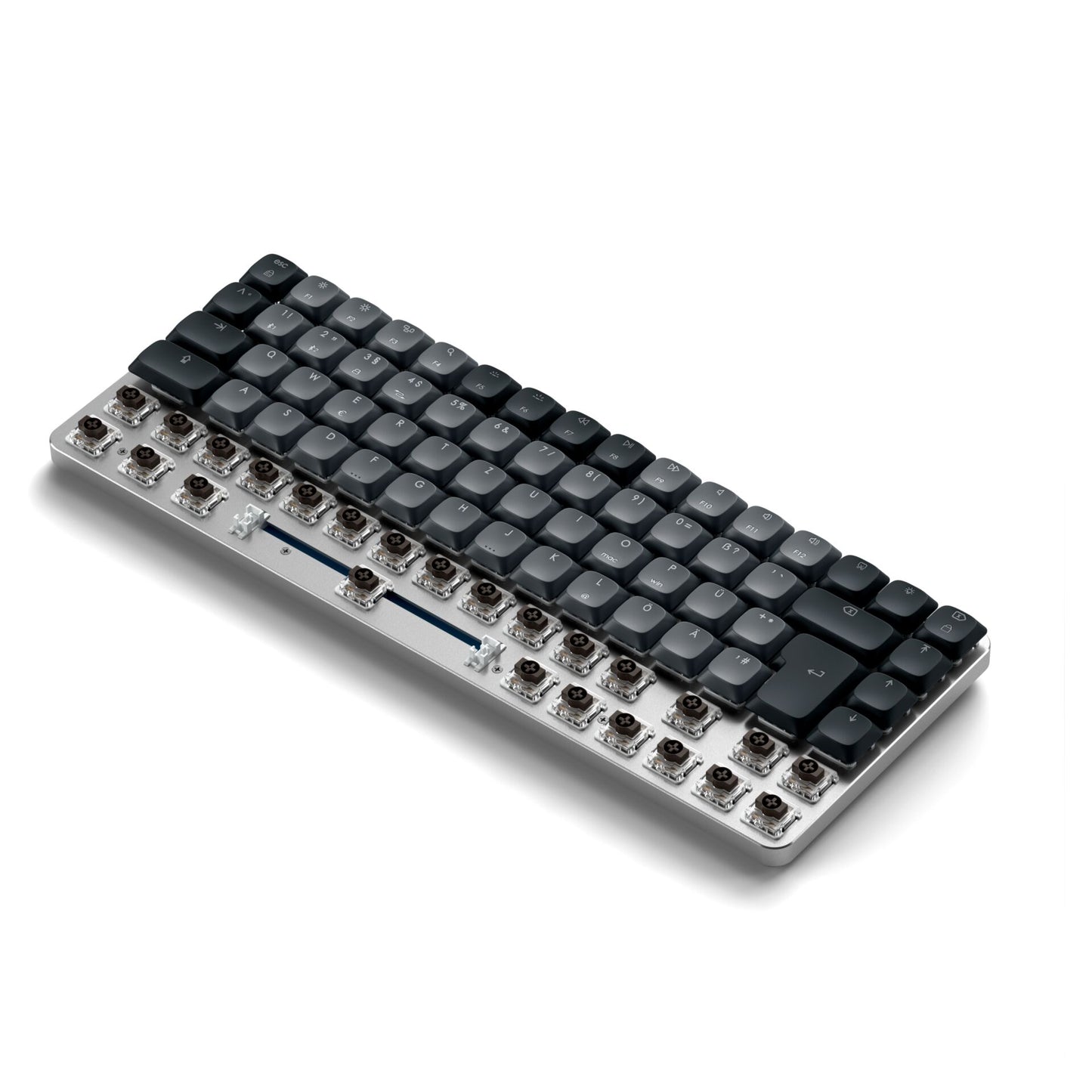 Satechi SM1 Slim Mechanical Backlit BT Keyboard German dark