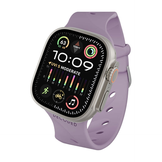 Decoded Silicone Ares Splice Strap 44/46/49mm Purple Haze